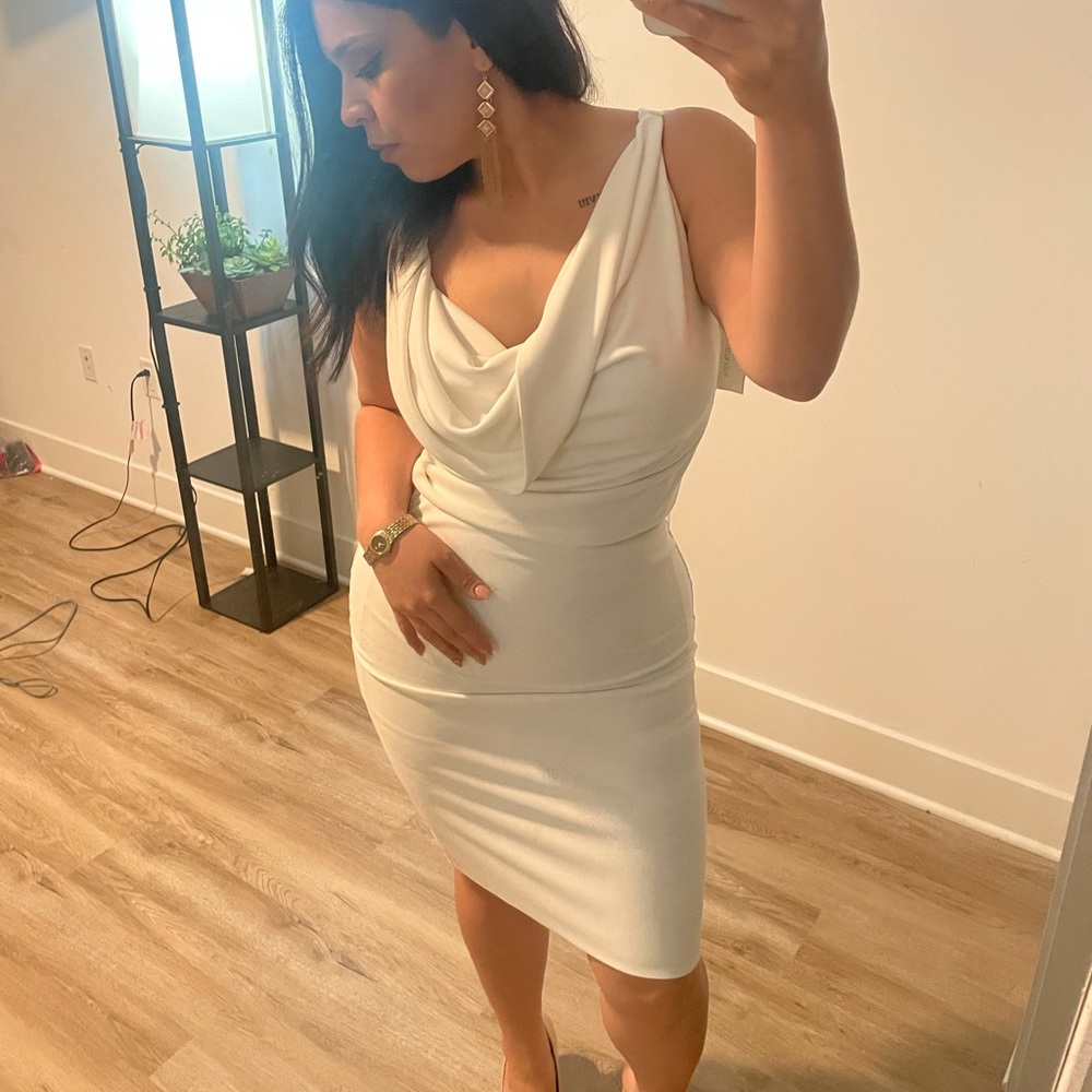 Donna Karan White Dress